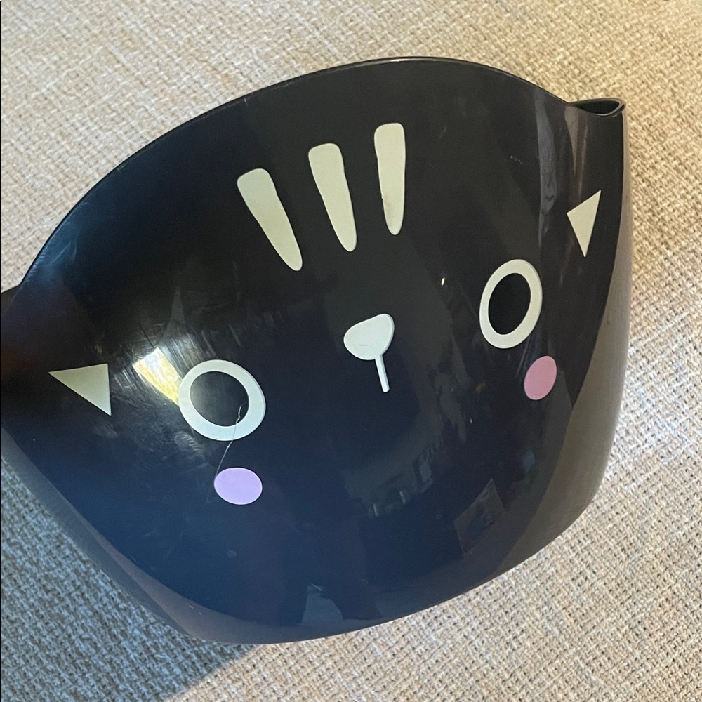 Black Cat Trick or Treat Bowl